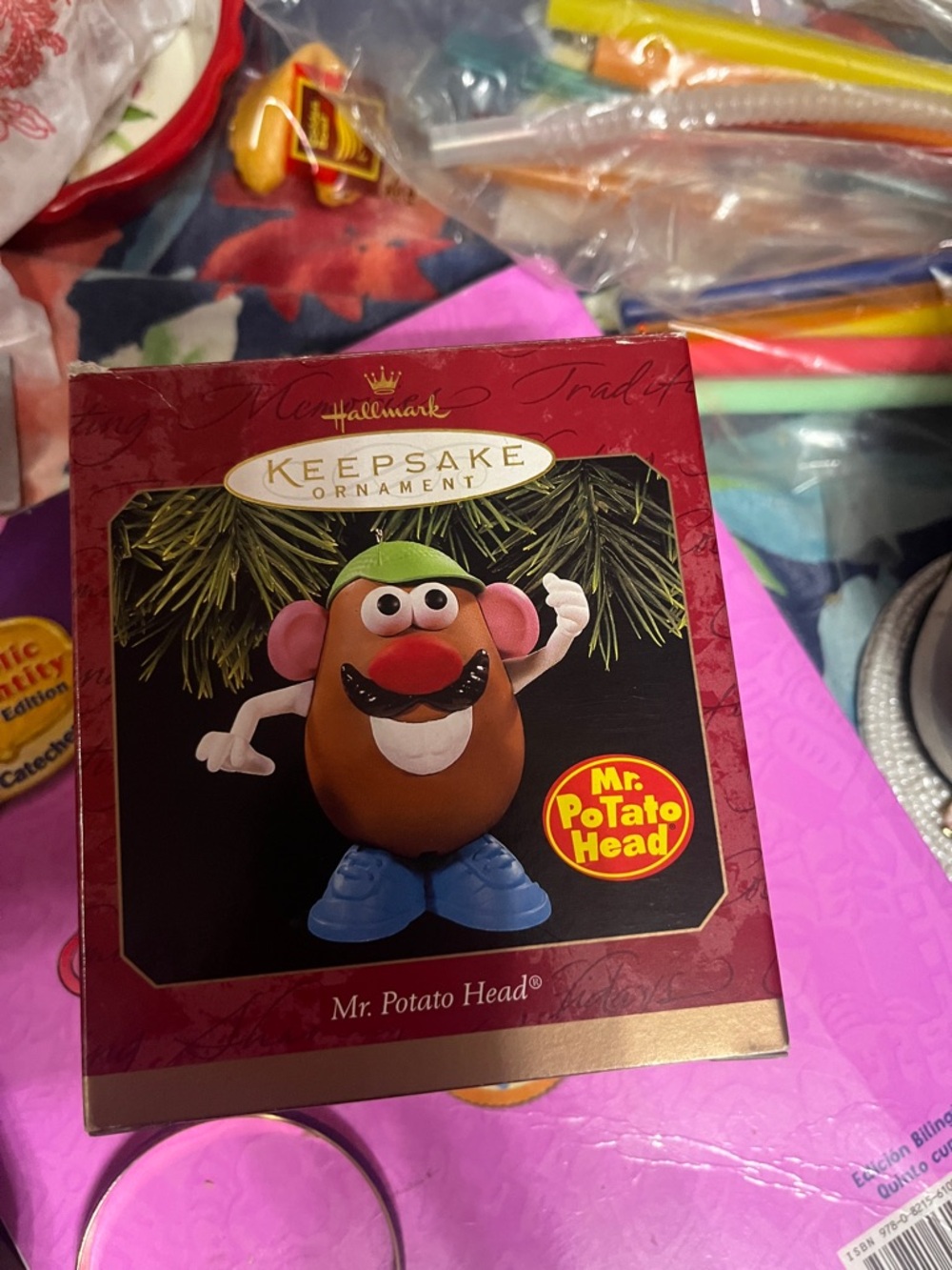 Mr Potato Head Ornament Christmas Tree Decoration Hasbro Ruz Collectible